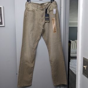 Cremieux Premium denim Jeans Relaxed straight fit Men's size 34W x 34L NWT